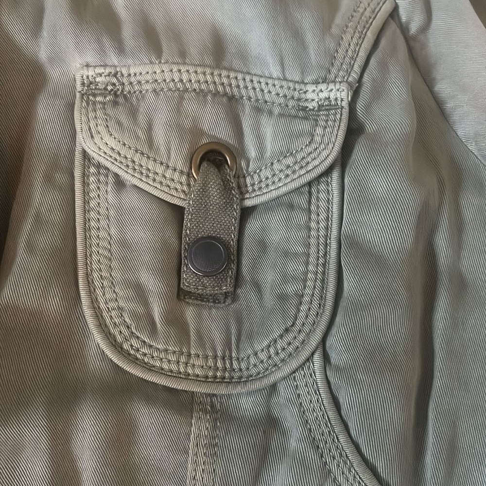 Olive Green Women's Bomber Jacket - Picture 10 of 16